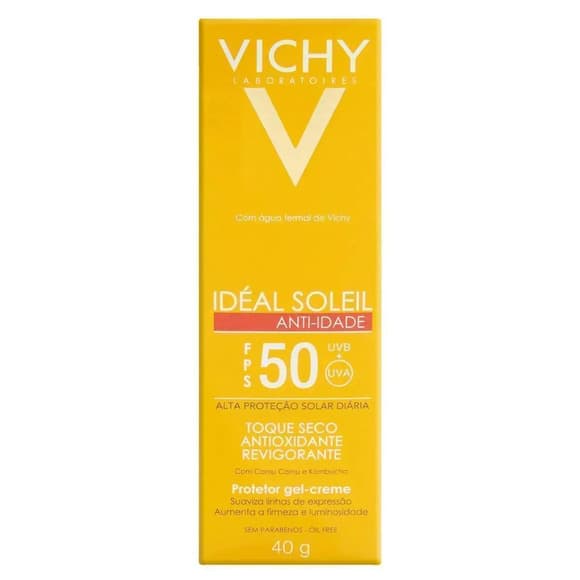 IDEAL SOLEIL VICHY ANTIIDADE FPS50 40G