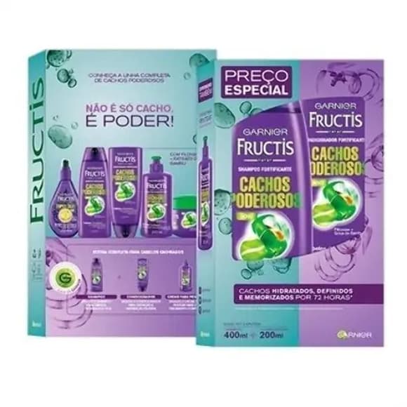 KIT FRUCTIS SH+ COND CACHOS