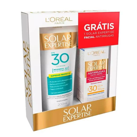 KIT PROT SOL LOREAL FPS30 25 GRS +200ML