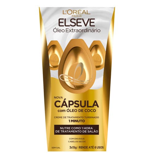 CAPSULA OLEO DE COCO L OREAL ELSEVE