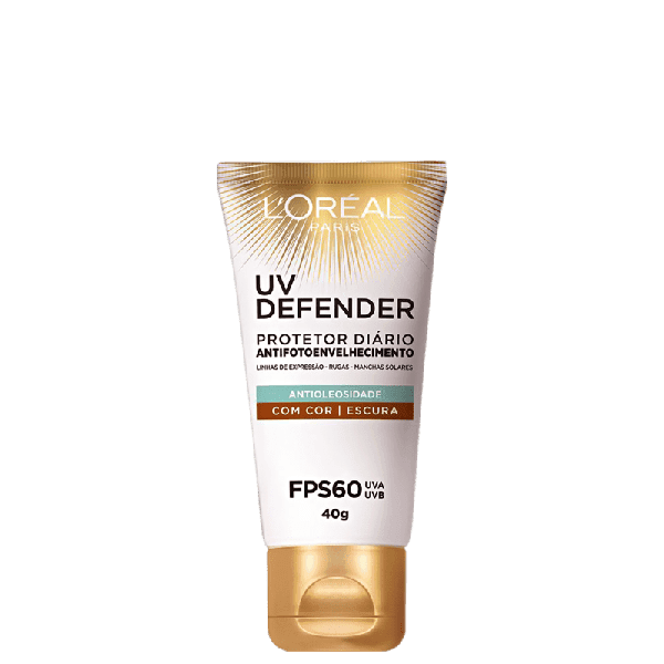 PROT SOLAR  LOREAL  DEFENDER ESCURA 40G