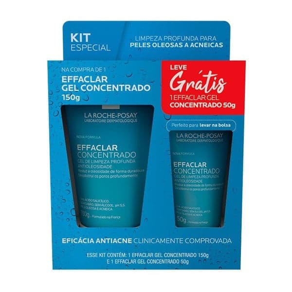 EFFACLAR GEL CONCEN CONCENT 150G+GEL 50G
