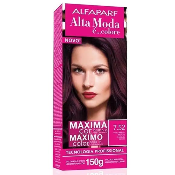 TINT ALTA MODA 7.52 VINHO MEDIO