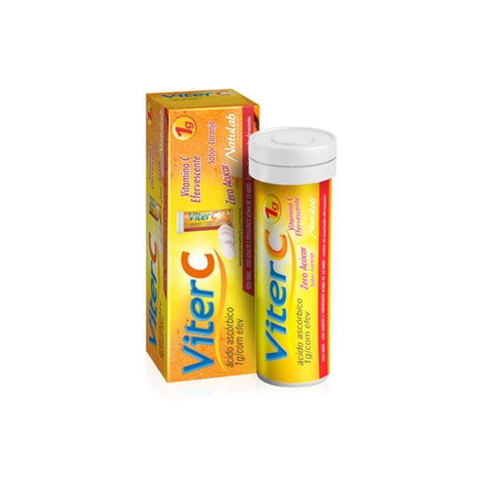VITER C 1MG C/10 EFERVECENTE LARANJA