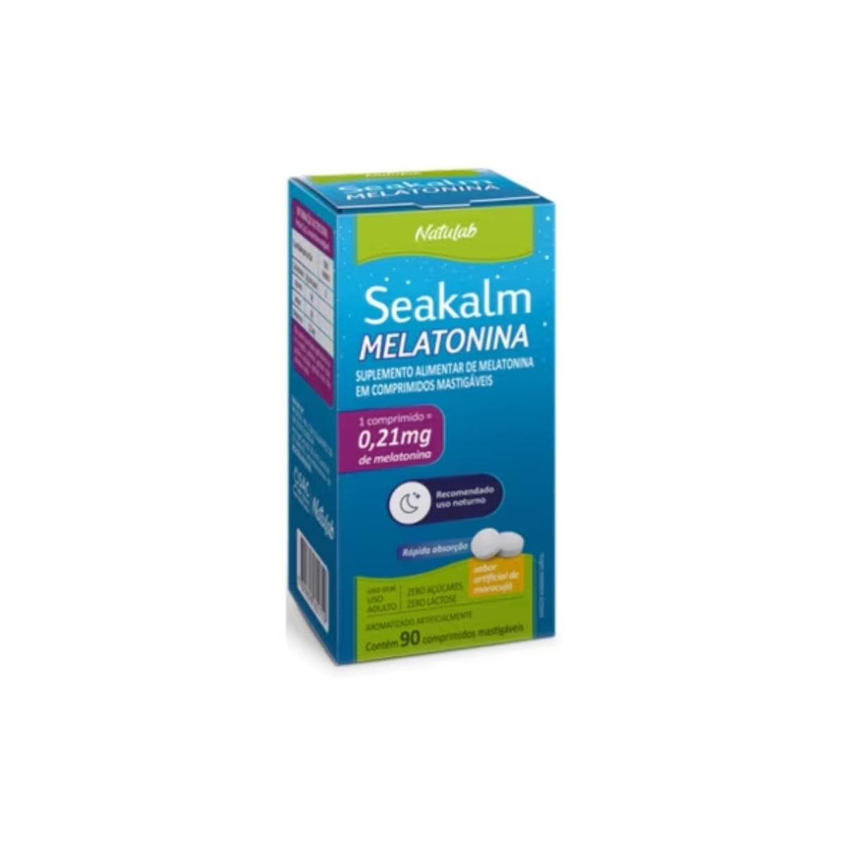 SEAKALM MELATONINA 21MG 90CPR MAST
