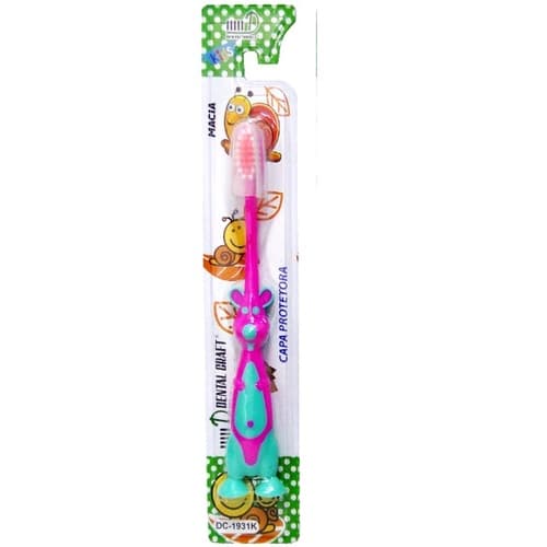 ESCOVA DENTAL C/ CAP A PROT INFANTIL