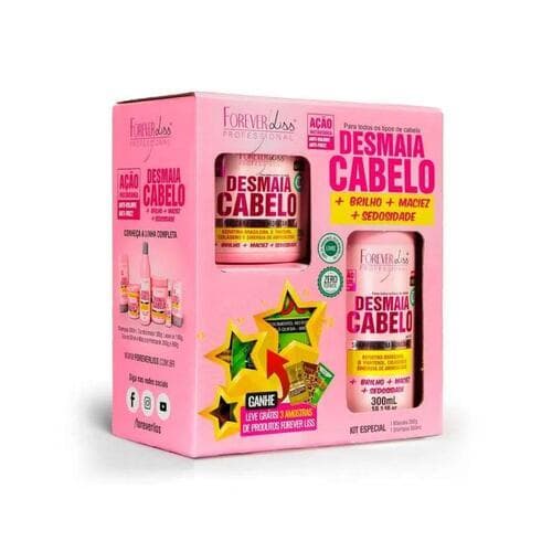 KIT  FOREVER LISS  DESMAIA CABELO