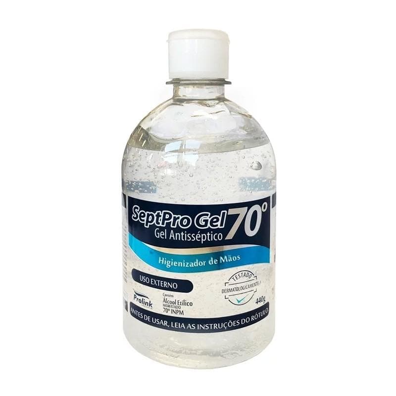 ALCOOL GEL  70 SEPTPRO 440G
