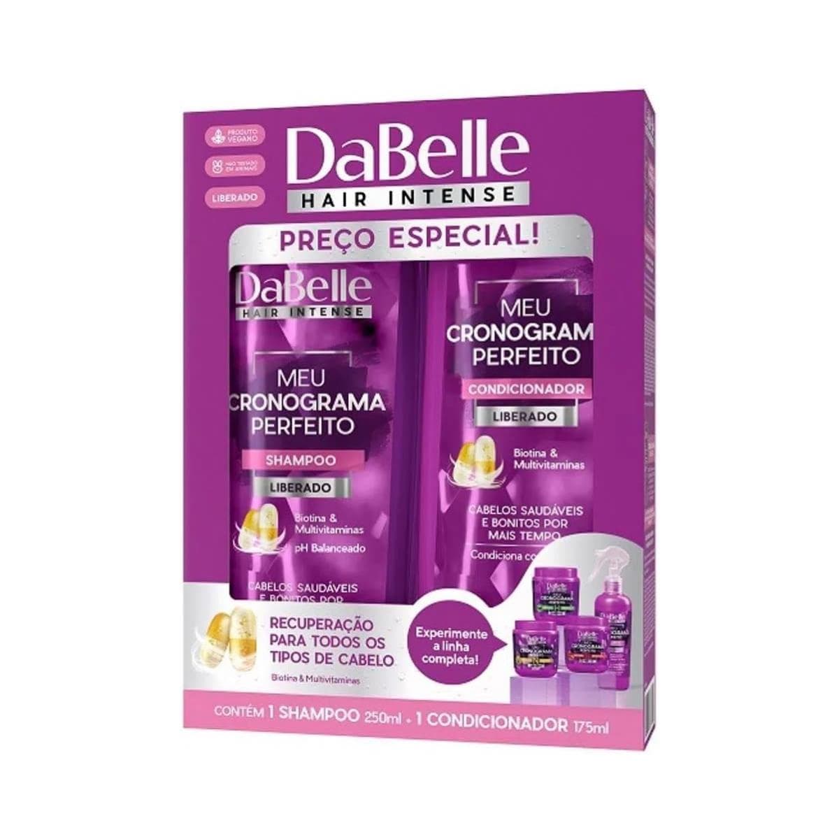 KIT SH+CO DABELLE MEU CRONOGRAMA