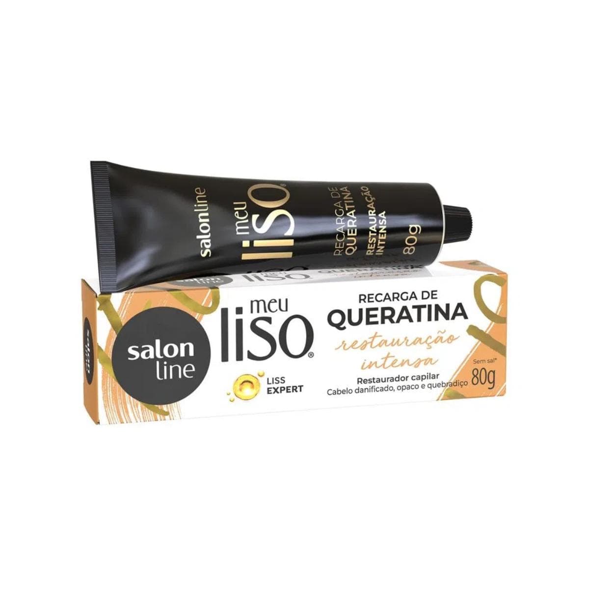 MEU LISO RECARGA QUE QUERATINA 80G REST I