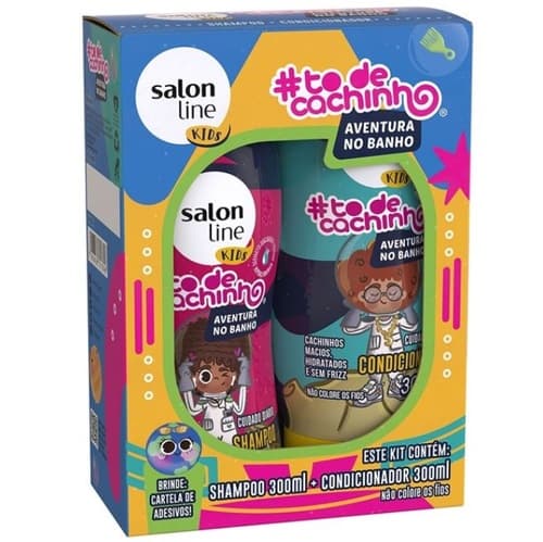 KIT SH+CO SALON LINE KIDS TO DE CACHICHOS