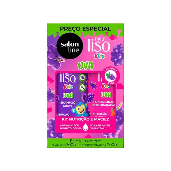 KIT SALON LINE KIDS UVA  SH + COND
