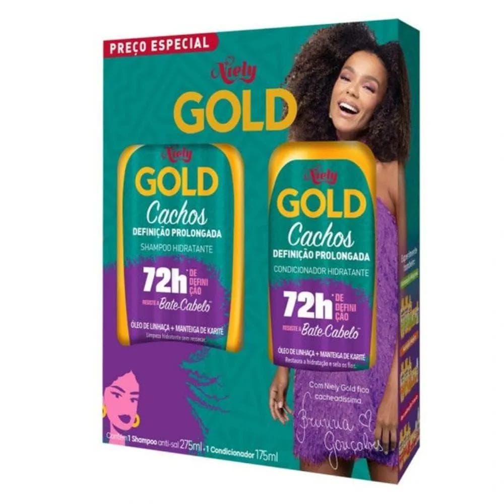 KIT NIELY GOLD SH+CO CACHOS DEFINIDOS