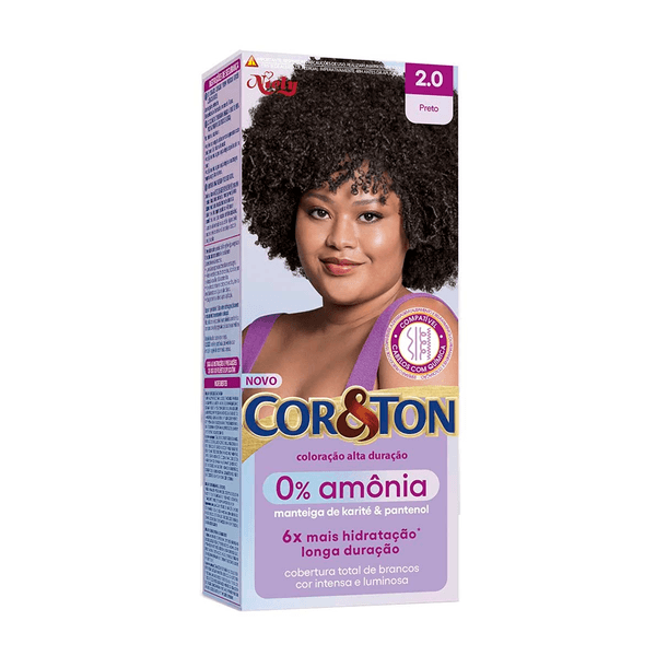 TINT NIELY CORTON S/AMONIA 2.0 PRETO