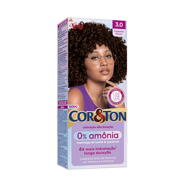 TINT NIELY CORTON S/AMONIA 3.0 CASTANH