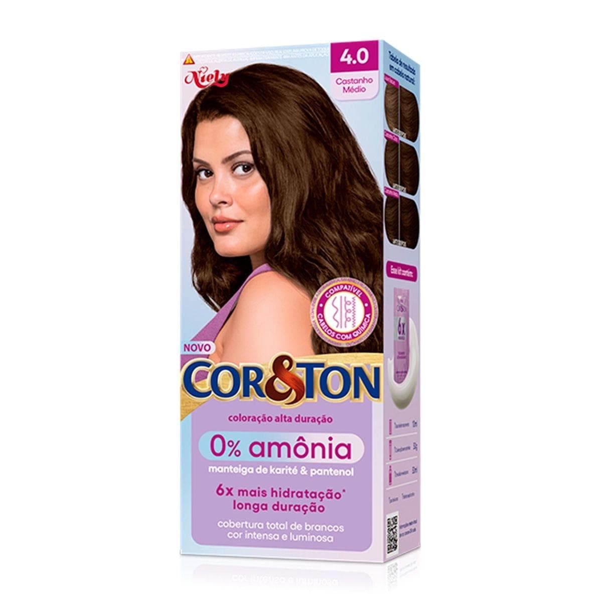 TINT NIELY CORTON S/AMONIA 4.0 CASTANH