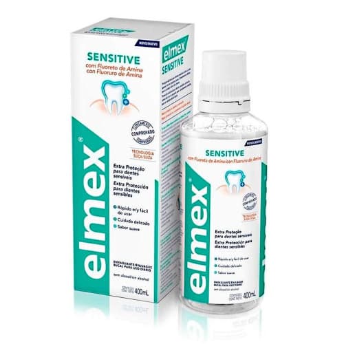 ANTISEPT ORAL ELMEX SENSITIVE 400ML